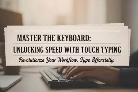 How to Learn Touch Typing