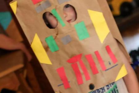 How to Make a Paper Bag Mask