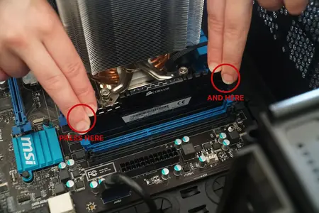 How to install a RAM
