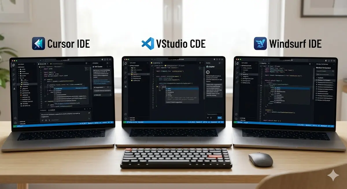 Cursor vs GitHub Copilot vs Windsurf: Best AI IDE in 2026?