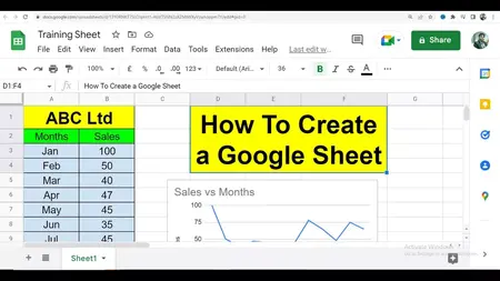 How to Create a Google Sheet