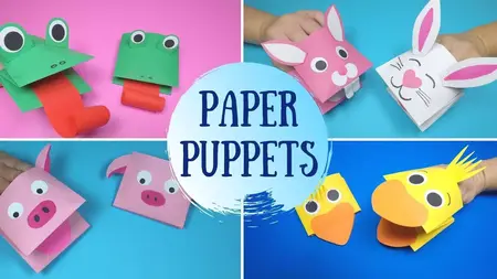 How to Make a Simple Paper Puppet