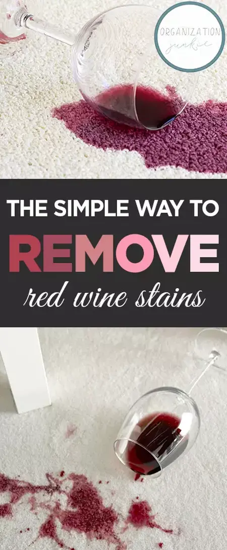 How to Remove Red Wine Stains