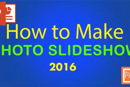 How to Create a Slideshow