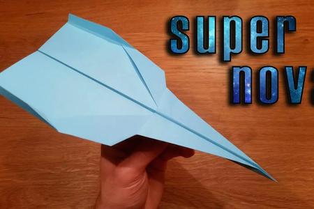 How to Make a Paper Airplane That Flies Like a Boomerang