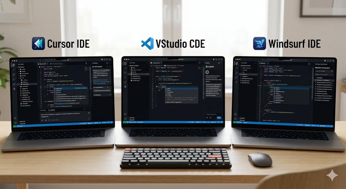 Cursor vs GitHub Copilot vs Windsurf: Best AI IDE in 2026?