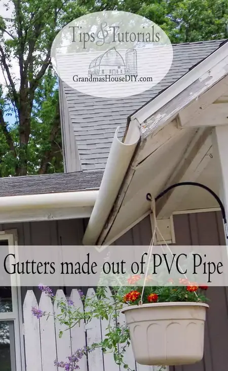 How to Make a Rain Gutter
